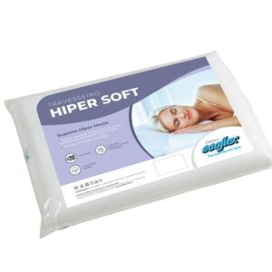 Travesseiro Espuma Hiper Soft Branco 065x045x12cm
