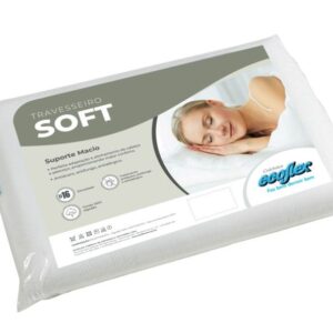Travesseiro Espuma Maciça Soft Branco 060x040x6cm