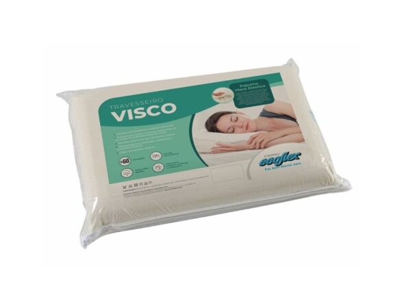 travesseiro espuma visco elastico d60