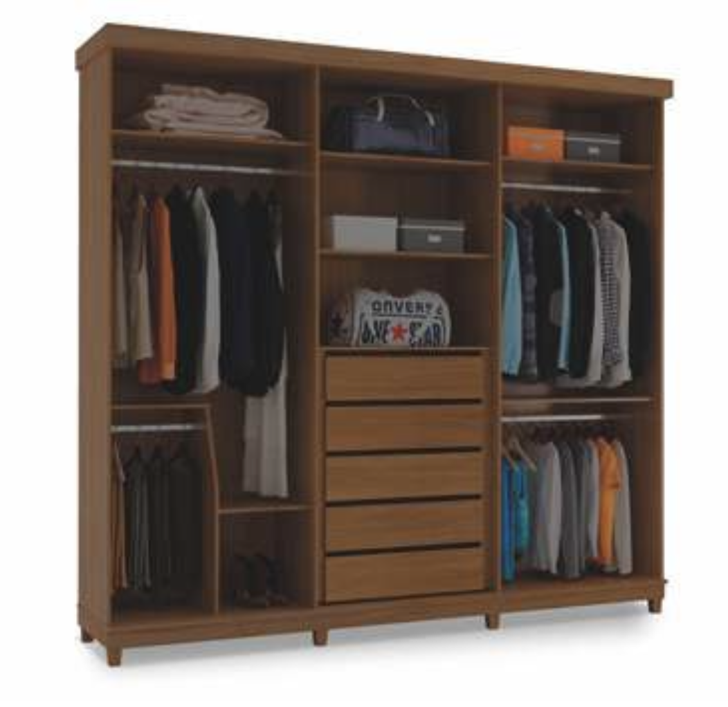 Guarda-roupas Mondrian 06 portas de giro Slow-Motion 2,63m 100% MDF 3 Captura de Tela 2025 11 05 as 11.52.43