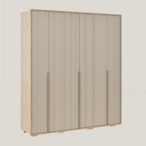 Guarda-roupas Connect 06 portas de giro Slow-Motion 2,16m 100% MDF