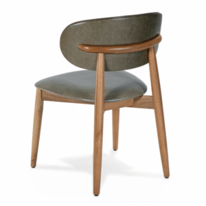 Cadeira Stela Madeira Maciça Courino Marrom